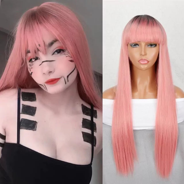 Peruca Wig Lisa com Disfarce Frontal