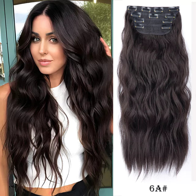 Conjunto de Telas Cabelo Orgânico em Tic Tac