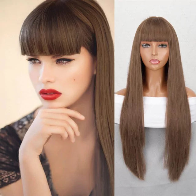 Peruca Wig Lisa com Disfarce Frontal