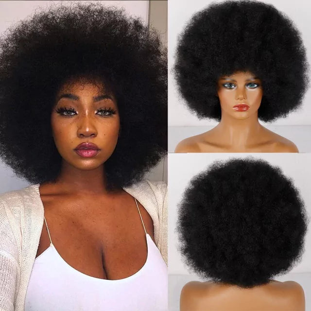 Peruca Wig Black  Pawer