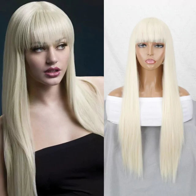 Peruca Wig Lisa com Disfarce Frontal