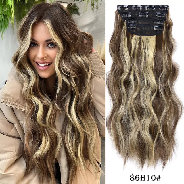 Conjunto de Telas Cabelo Orgânico em Tic Tac
