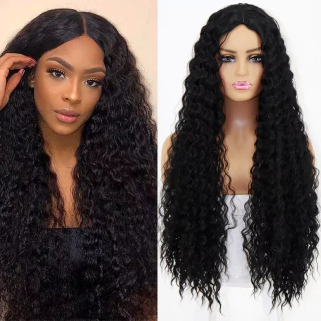 Peruca wig cacheada orgânica