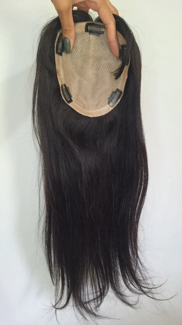 Topo Humano com Franja Silk Base