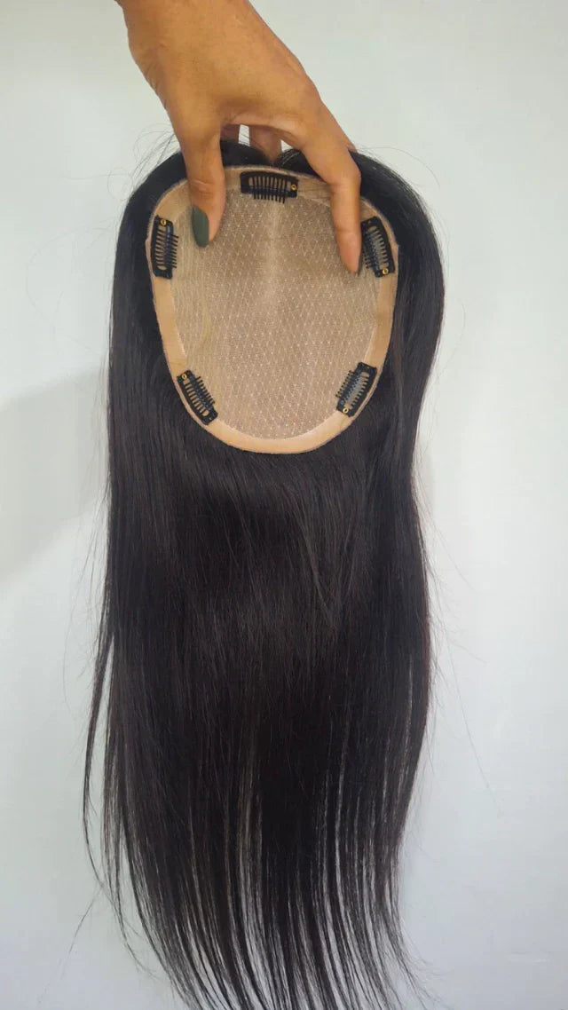 Topo Humano com Franja Silk Base