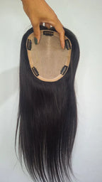 Topo Humano com Franja Silk Base