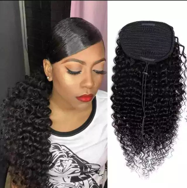 Rabo de cavalo cabelo natural