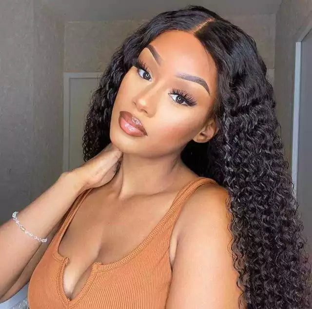 Lace  Wig Cacheada Cabelo Natural