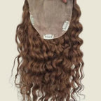 Topo Cacheado Cabelo Humano Personalizado