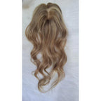 Topo Cabelo Humano Loiro Silk base