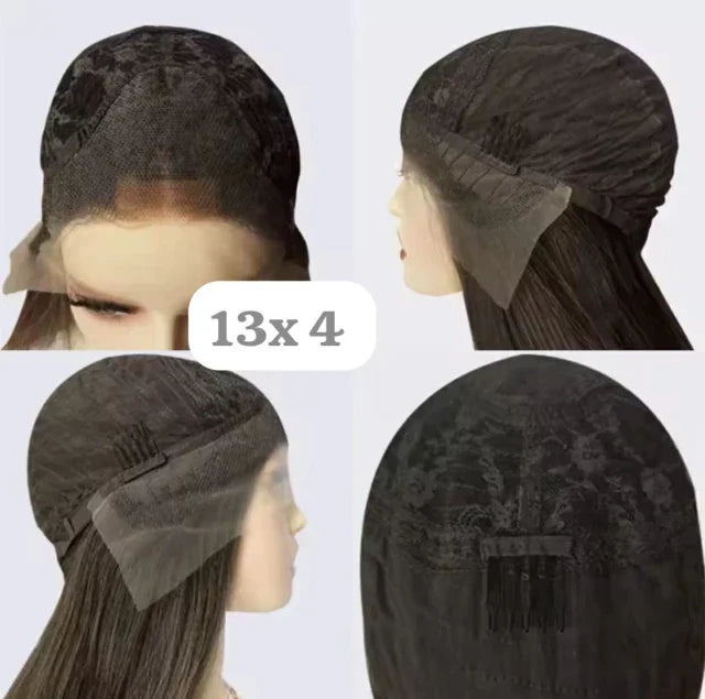 Lace wig cabelo humano cacheado