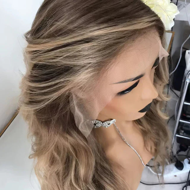 Lace Wig Loira Cabelo Humano