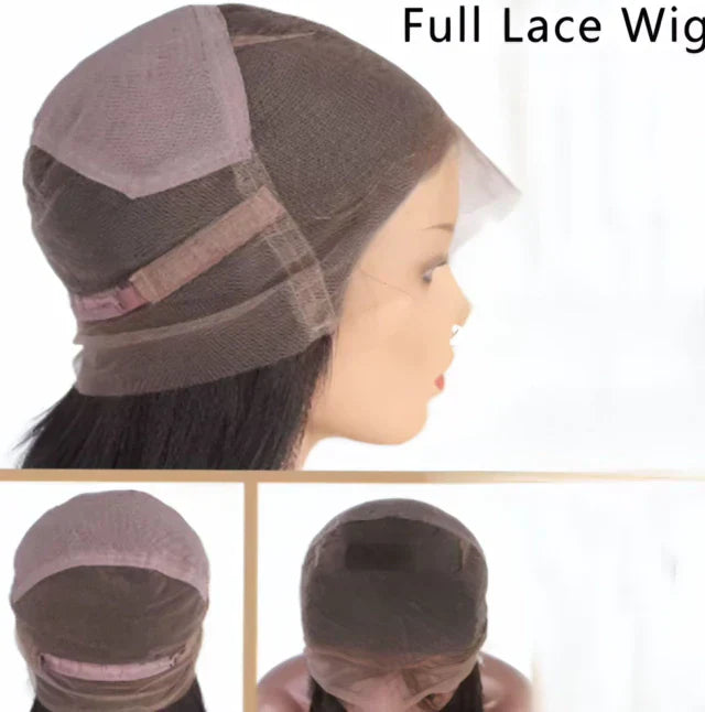 Lace wig cabelo humano cacheado