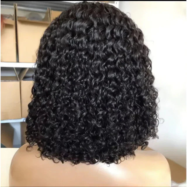 Lace wig cabelo humano cacheado