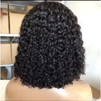 Lace wig cabelo humano cacheado