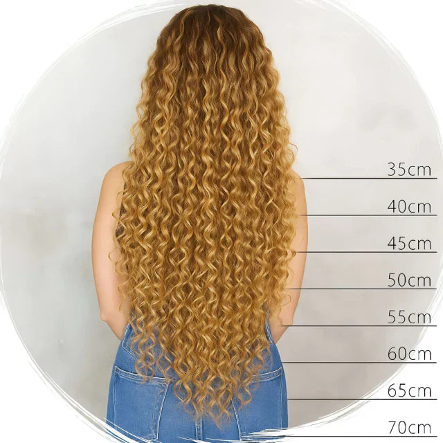 Lace wig cabelo humano cacheado
