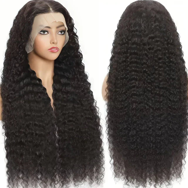 Lace wig cabelo humano cacheado