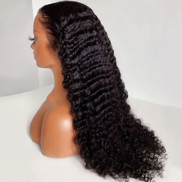 Lace wig cabelo humano cacheado