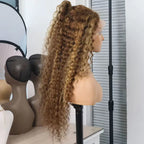 Lace wig cabelo humano cacheado